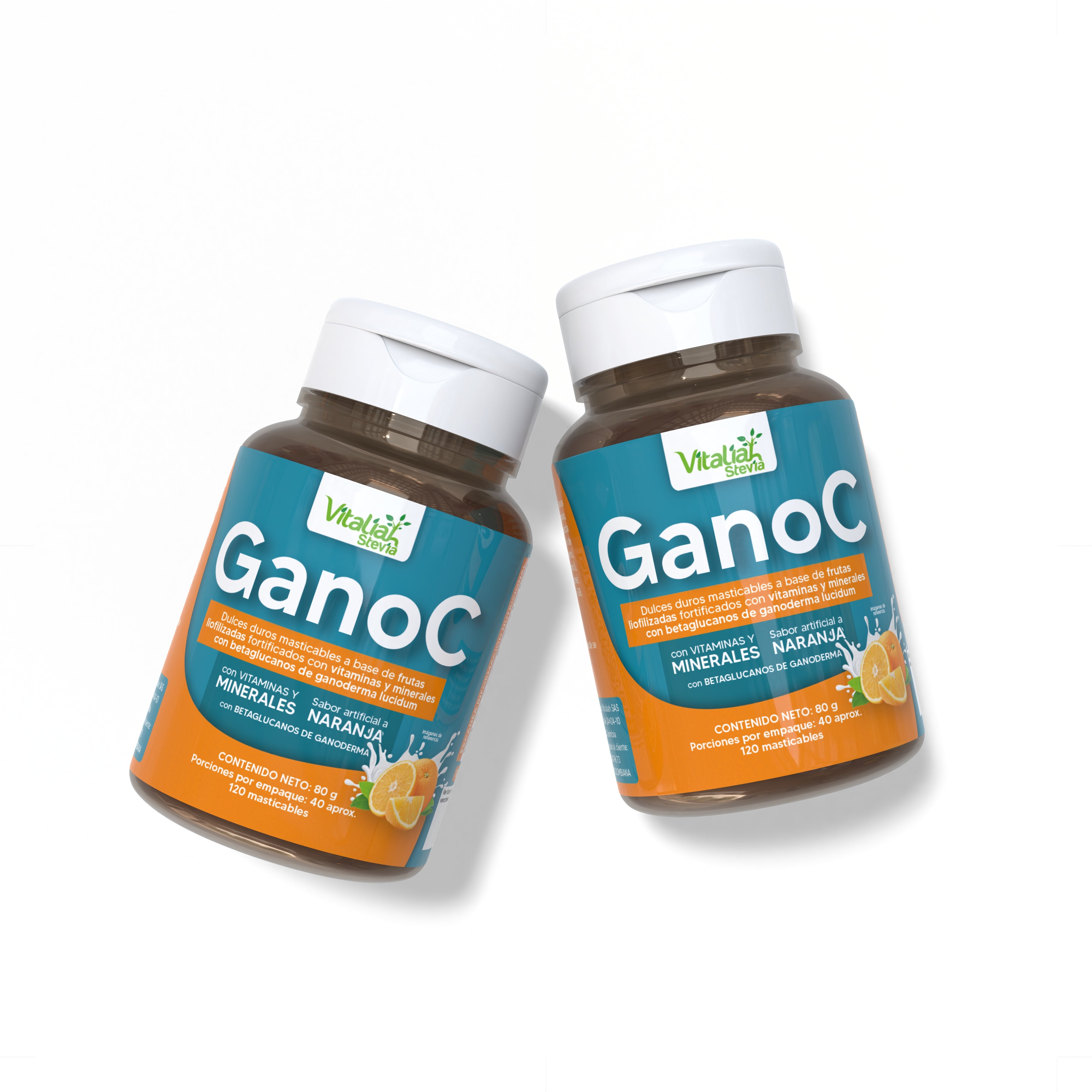 Masticables GanoC -  Ganoderma 120 und