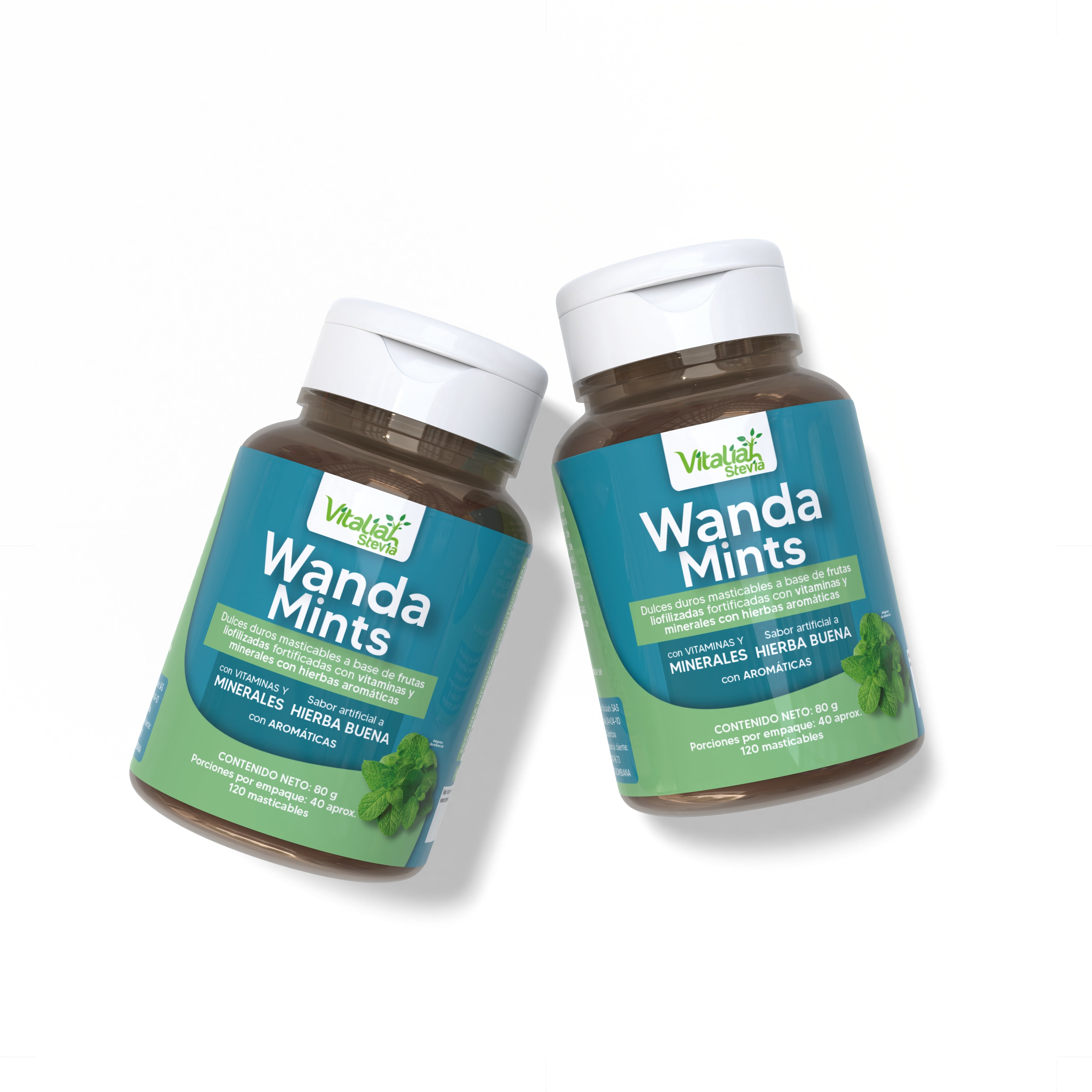 Masticables Wanda Mints - Hierbas Aromáticas 120 und
