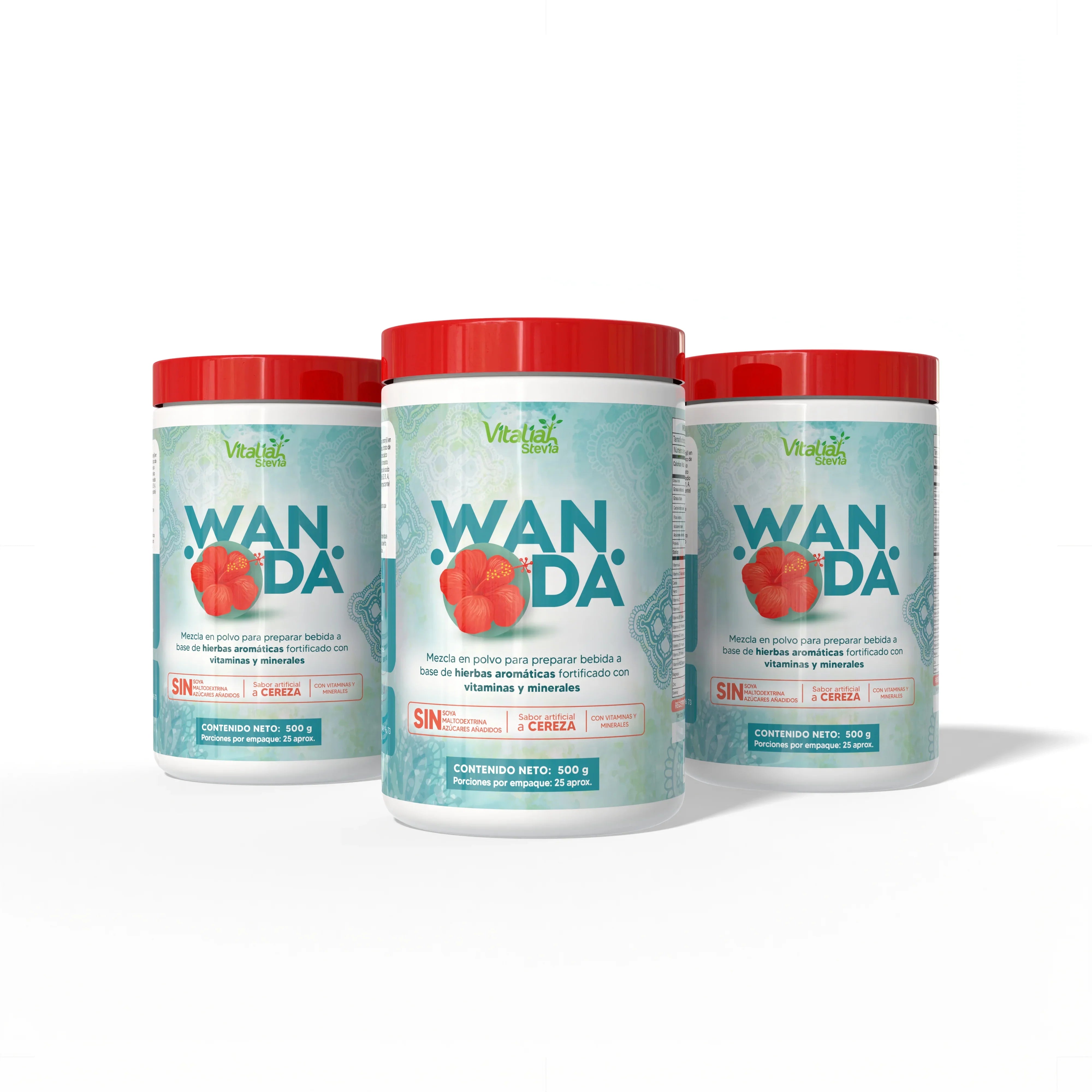 Bebida aromática Wanda - Flor de Jamaica x500 g