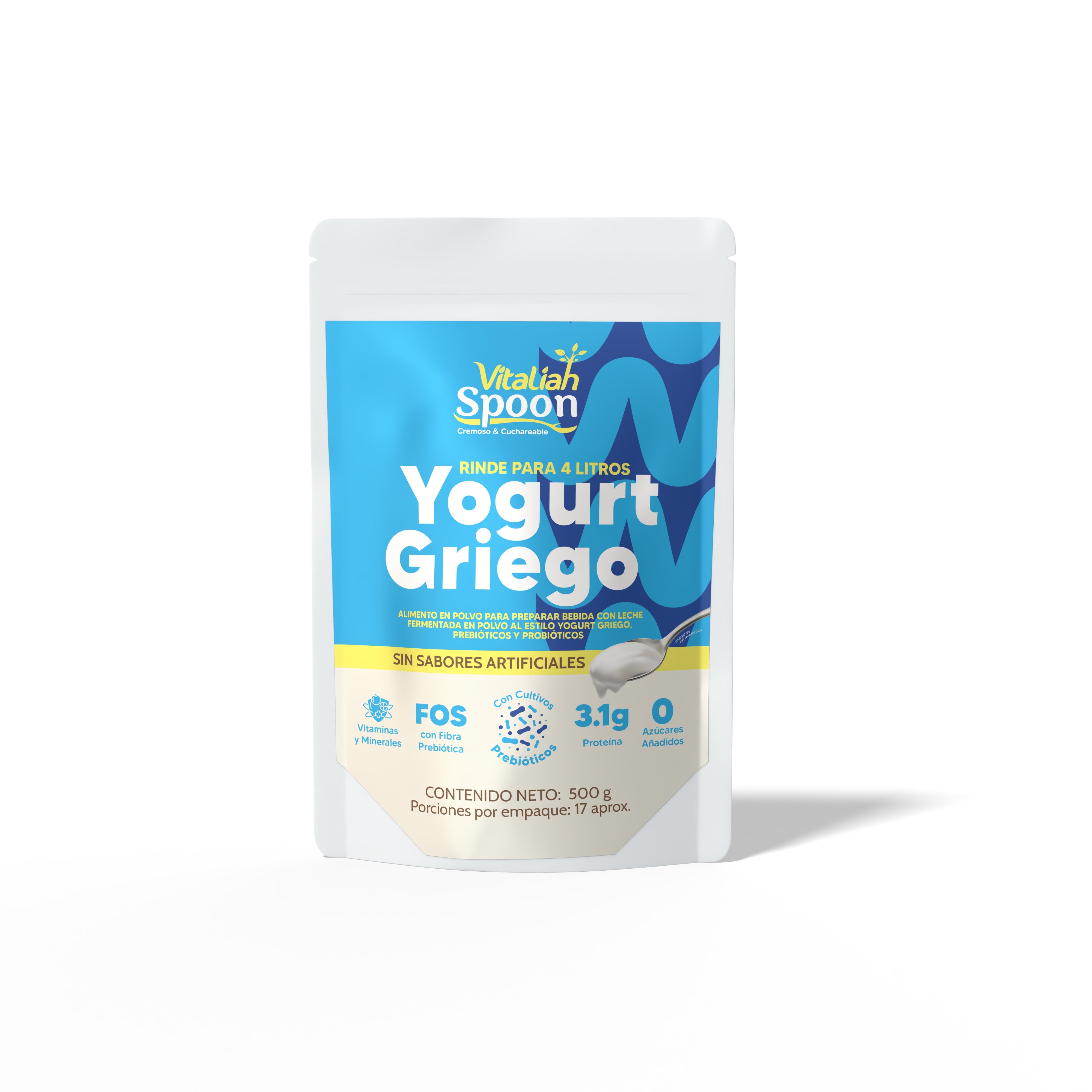 Yogurt Griego Vitaliah en Polvo - 500g