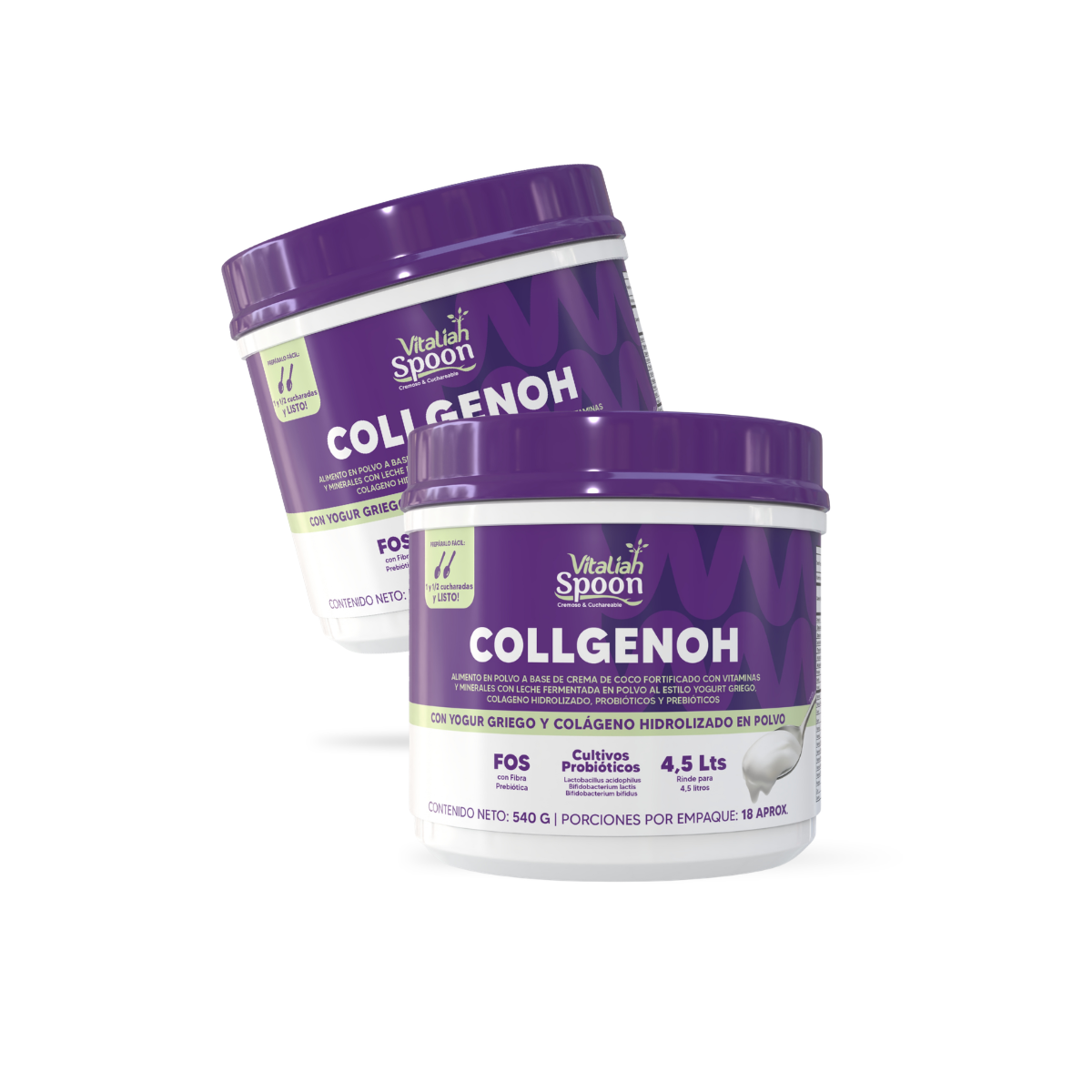 Colágeno con Yogurt Griego en Polvo - 540g