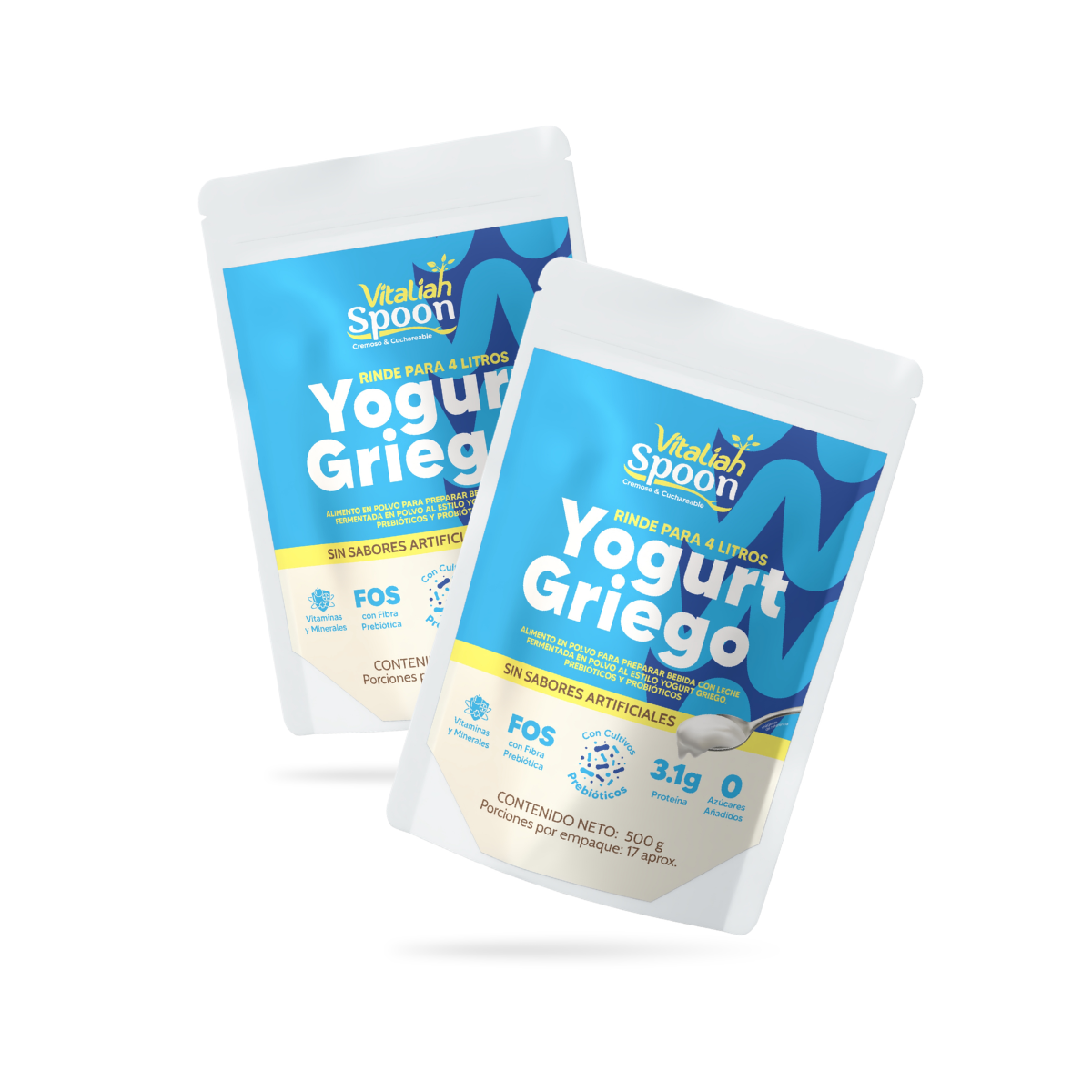 Yogurt Griego Vitaliah en Polvo - 500g