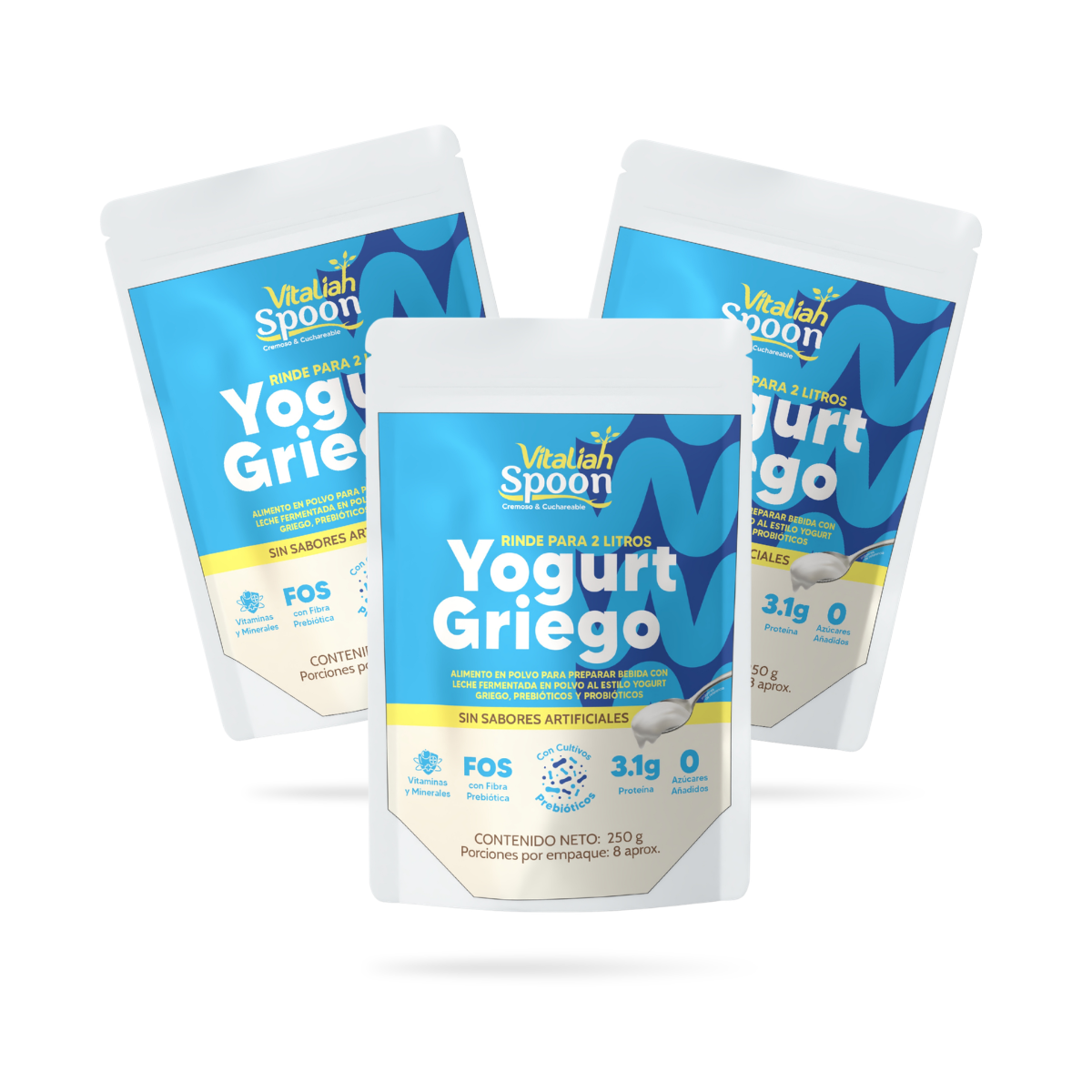 Yogurt Griego en Polvo Vitaliah - 250g