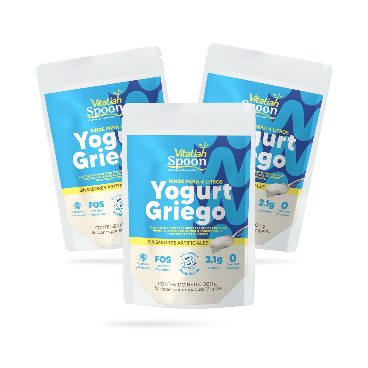 Yogurt Griego Vitaliah en Polvo - 500g