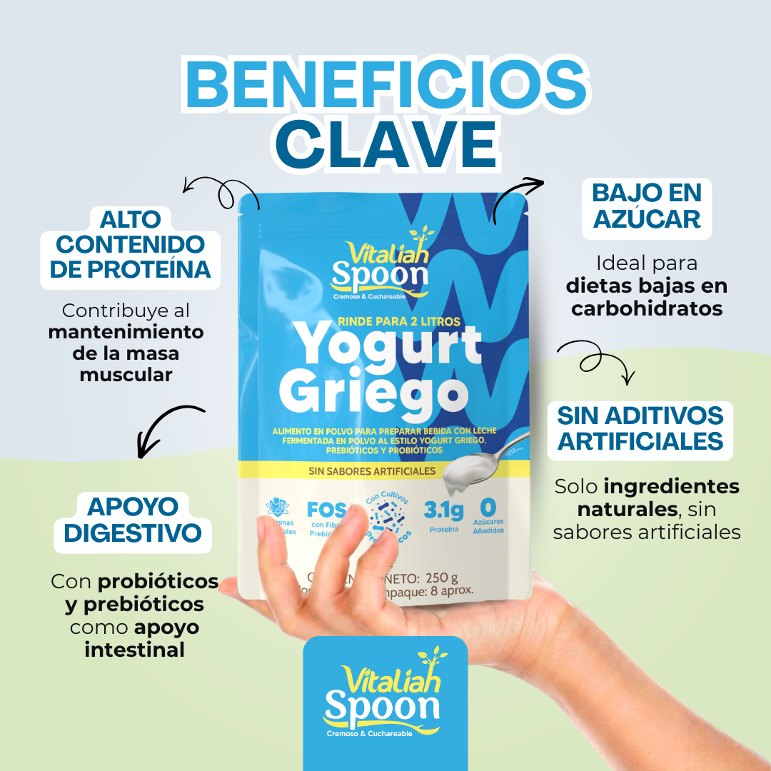 Yogurt Griego en Polvo Vitaliah - 250g