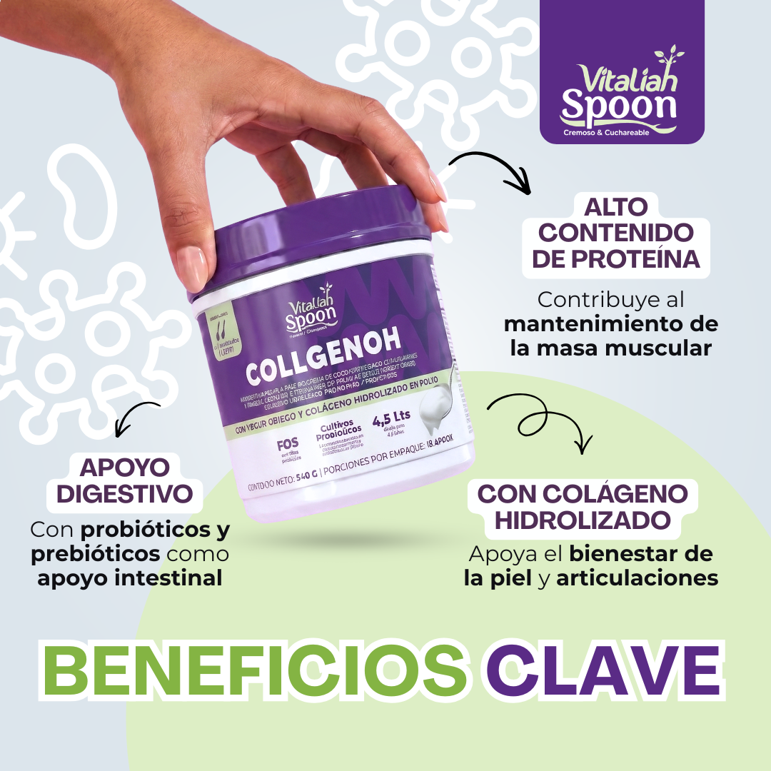 Colágeno con Yogurt Griego en Polvo - 540g