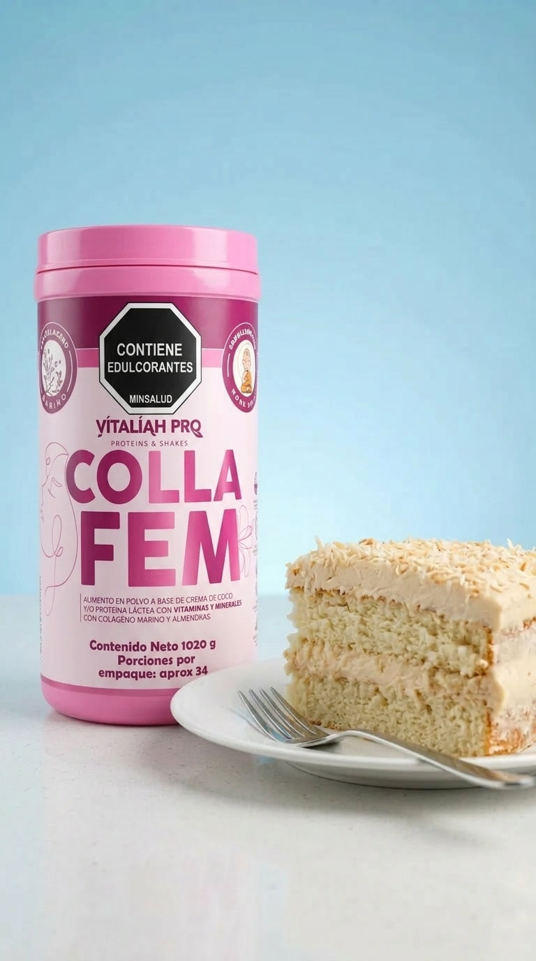 Colágeno de chocolate endulzado con stevia