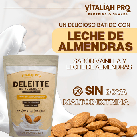 Image of ALMOND DELEITTE 500 G vitaliah colombia