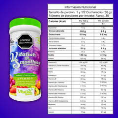 BELLEZA Y CUIDADO PERSONAL Batido - Base para Smoothies - Vitaliah Smooth vitaliah colombia