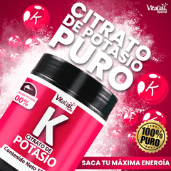 CITRATO DE POTASIO PURO - 500g vitaliah colombia