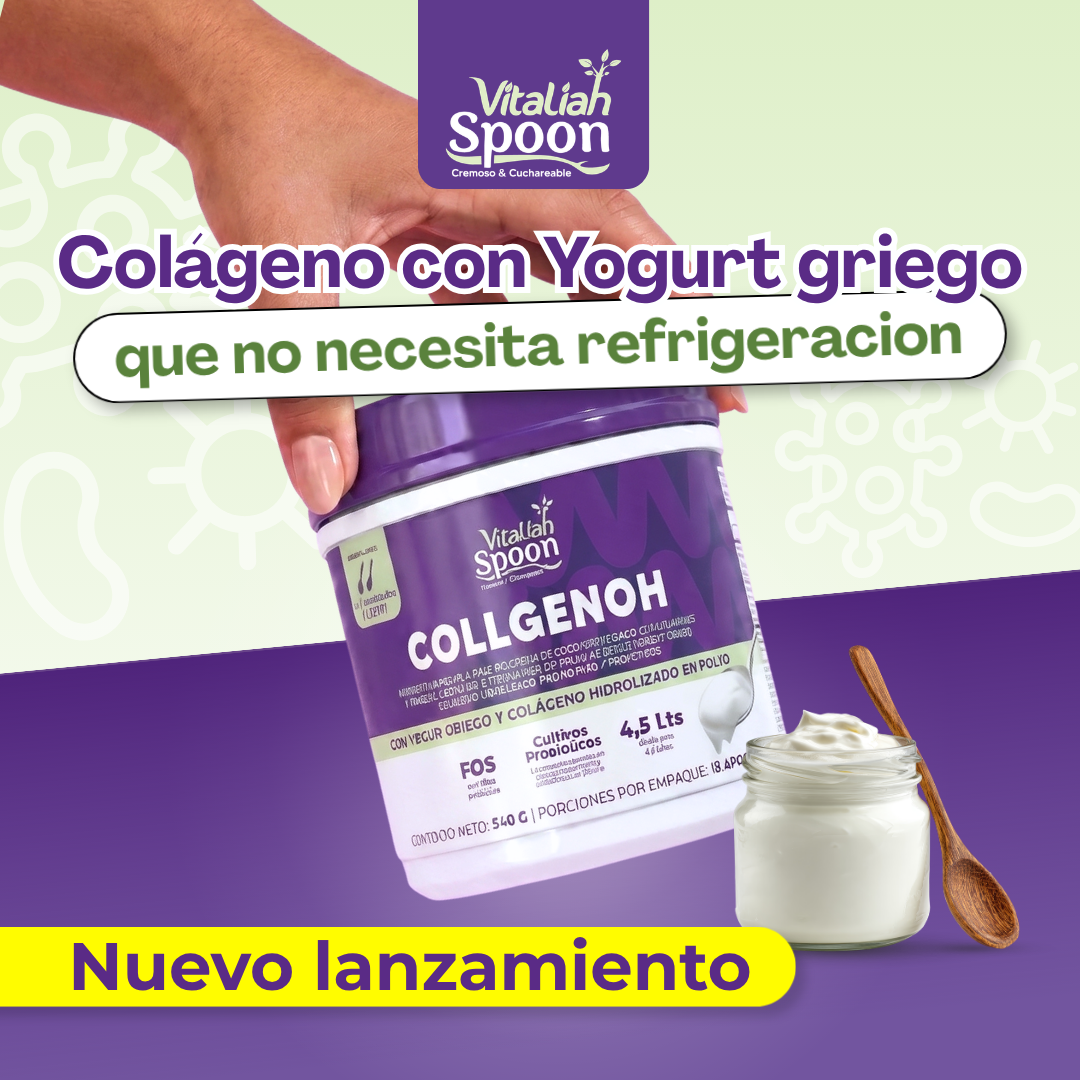 Colágeno con Yogurt Griego en Polvo - 540g
