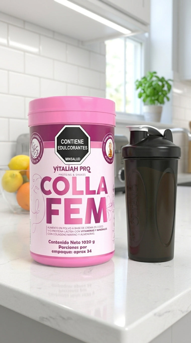 Preparación de colágeno hidrolizado para el gym