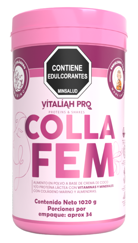 Colágeno hidrolizado Vitaliah sabor chocolate para el cuidado de la piel, cabello, uñas y articulaciones