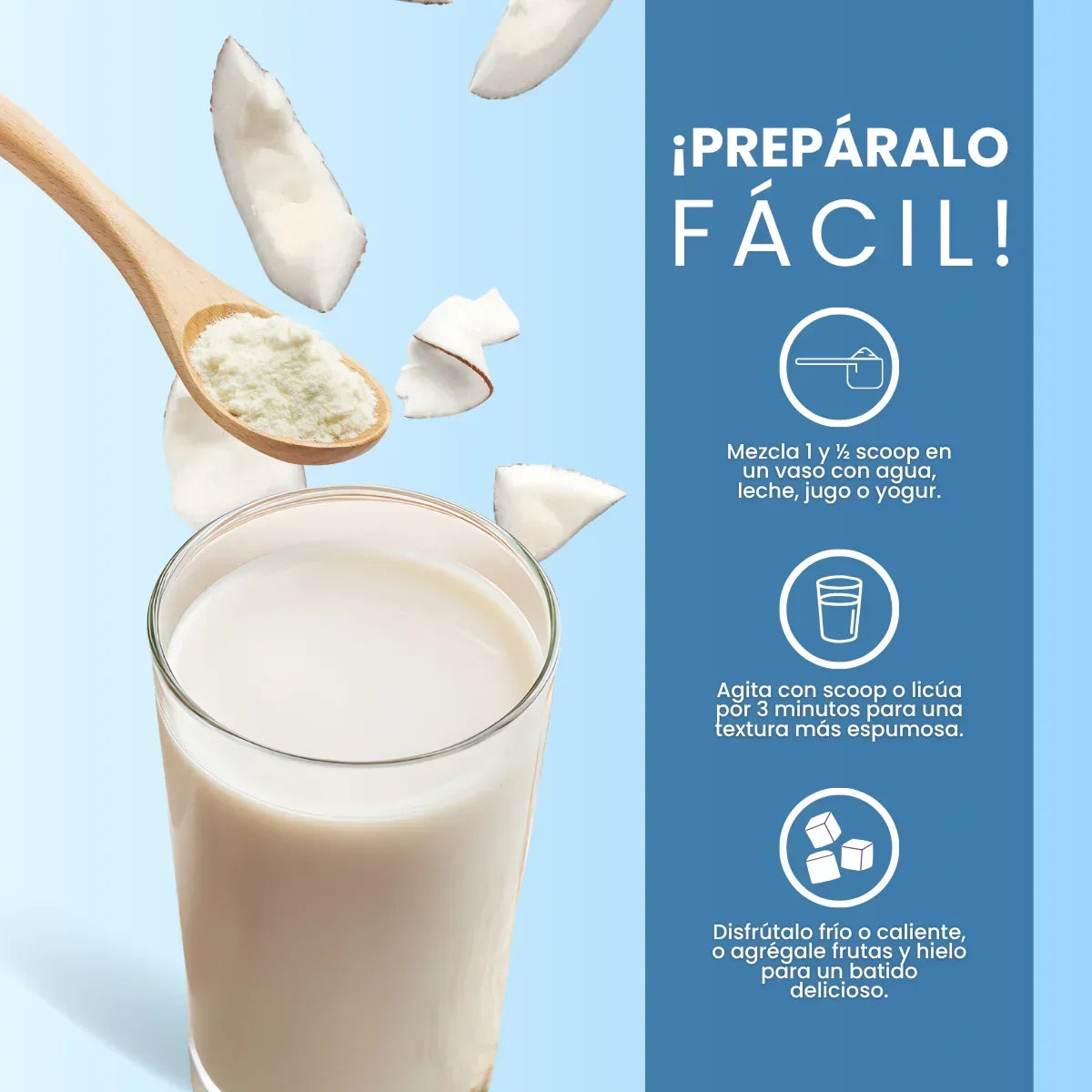 Batido Factor Vitaliah - 700 g - Vitaliah Stevia -Alimentos saludables