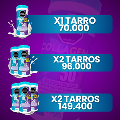 Batido X 700g- Colágeno50/50-Origen Marino y BovinoX700