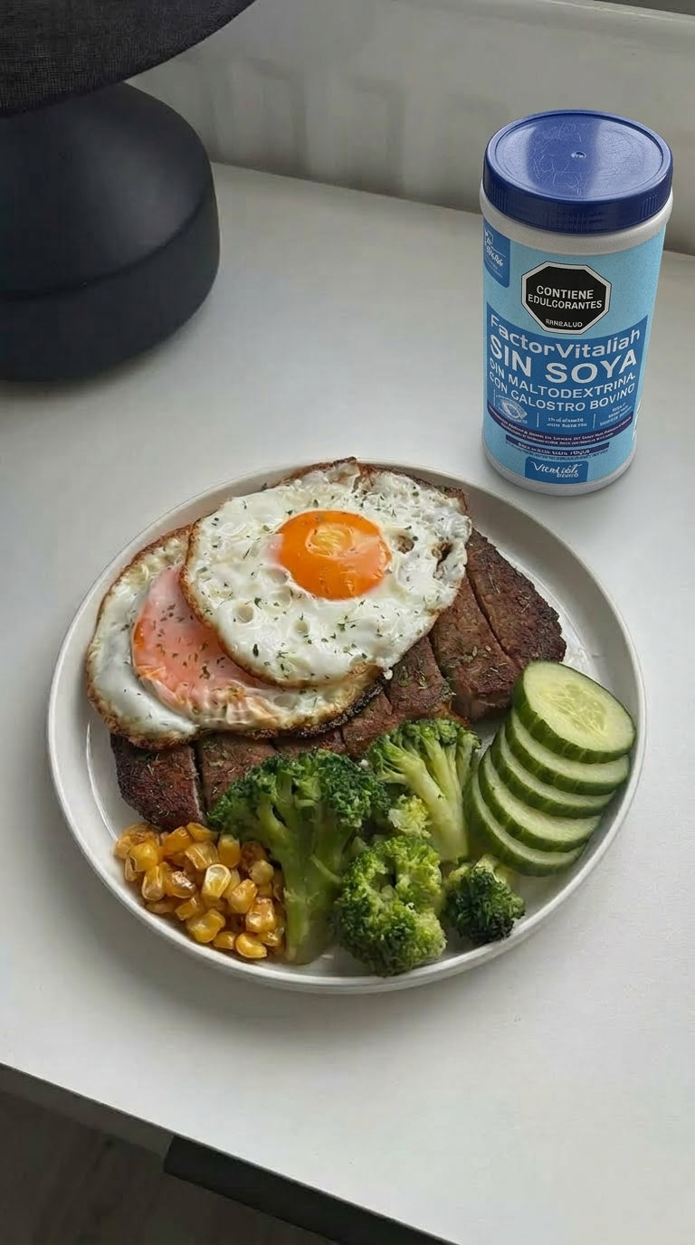 Preparación de factor vitaliah para el desayuno