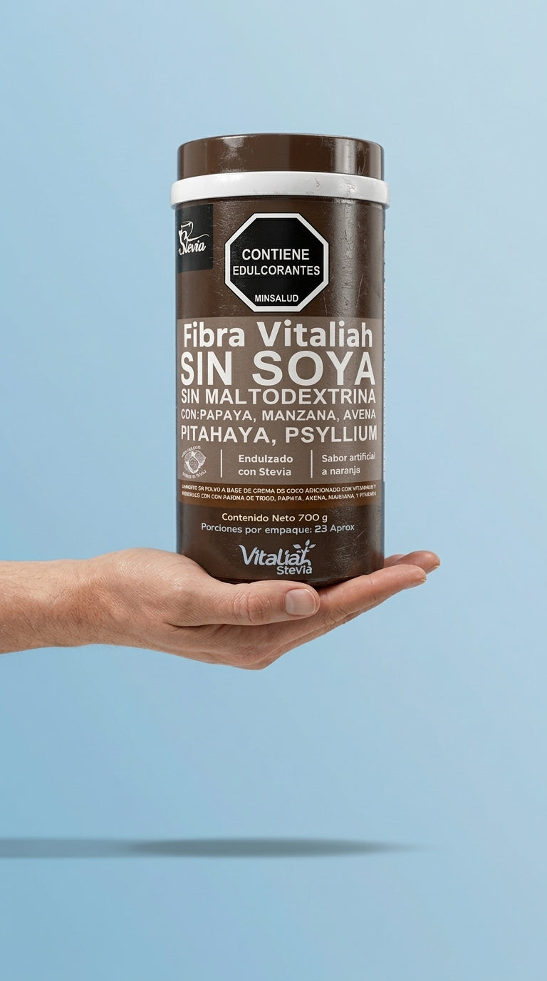 Preparación de bebida vitaminica con linaza fibra vitaliah