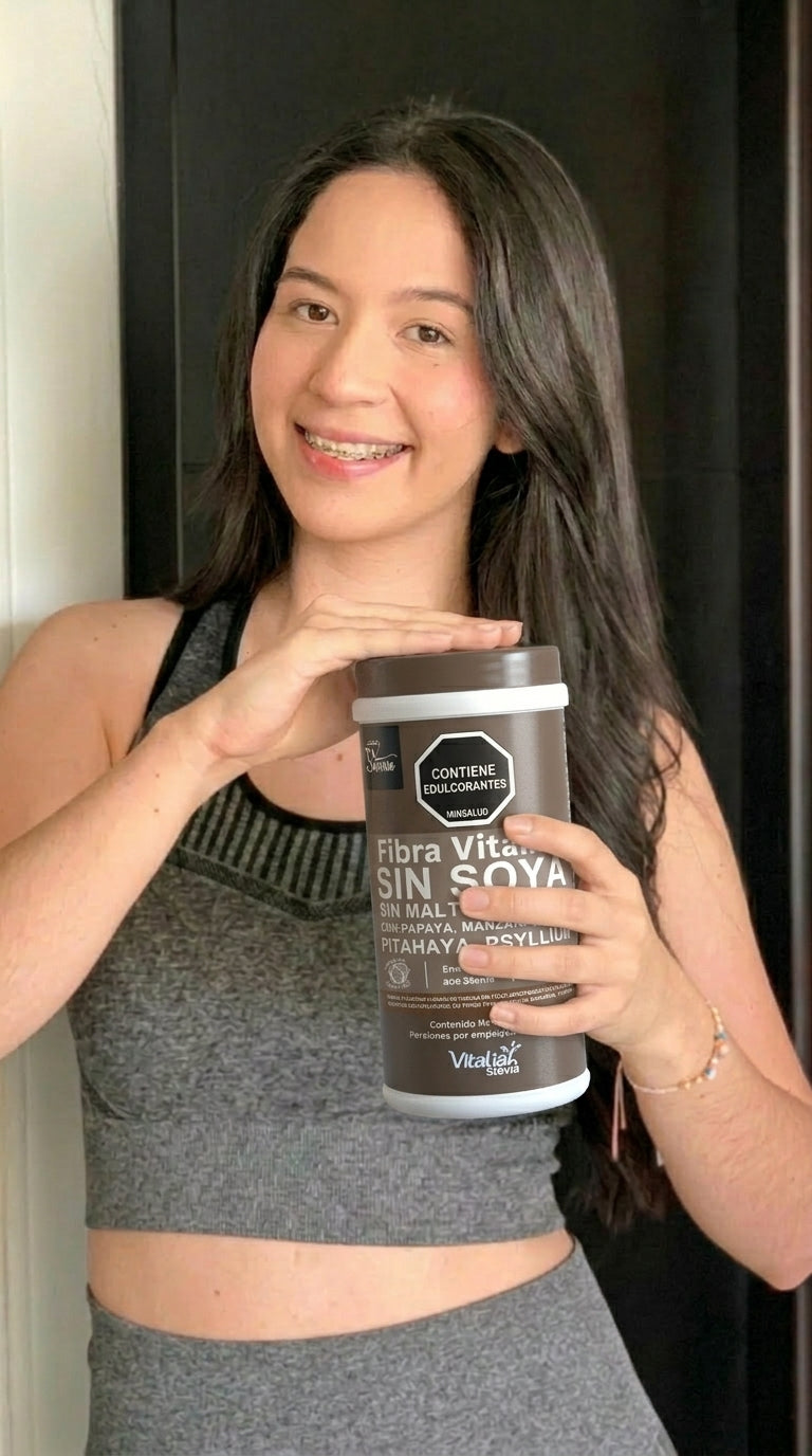 bebida vitaminica con linaza fibra vitaliah sabor naranja