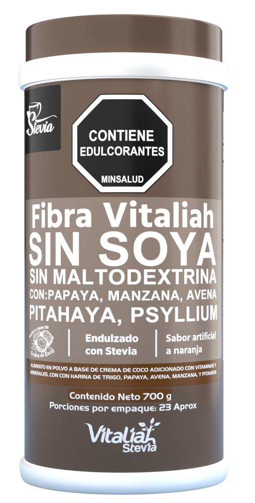 Colágeno hidrolizado Vitaliah Collamen sabro a vainilla con chontaduro borojo y maca en polvo