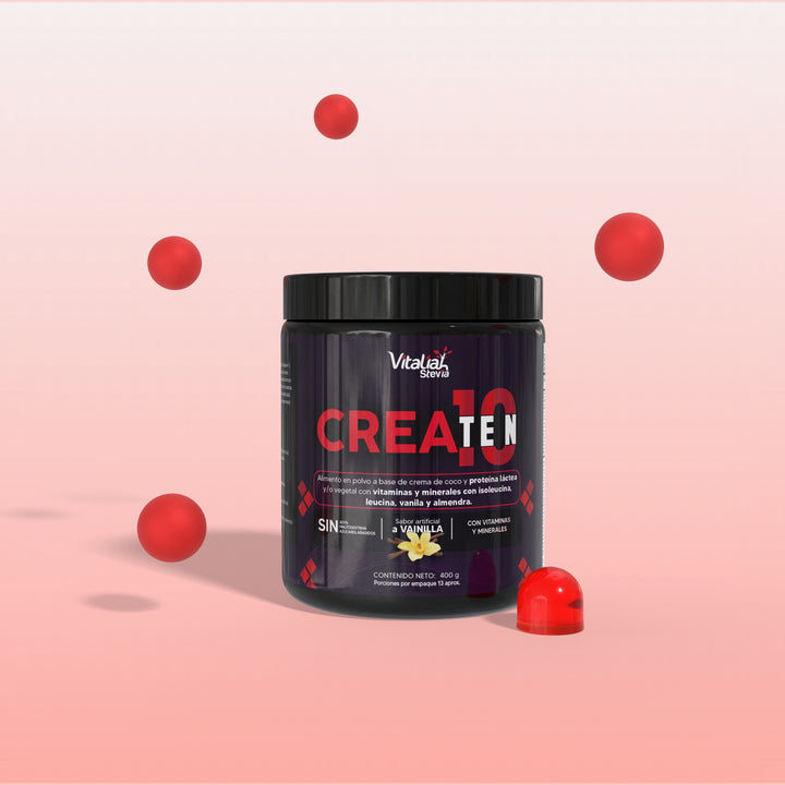Batido Crea 10 - Creatina x400 g - Vitaliah Stevia -Alimentos saludables