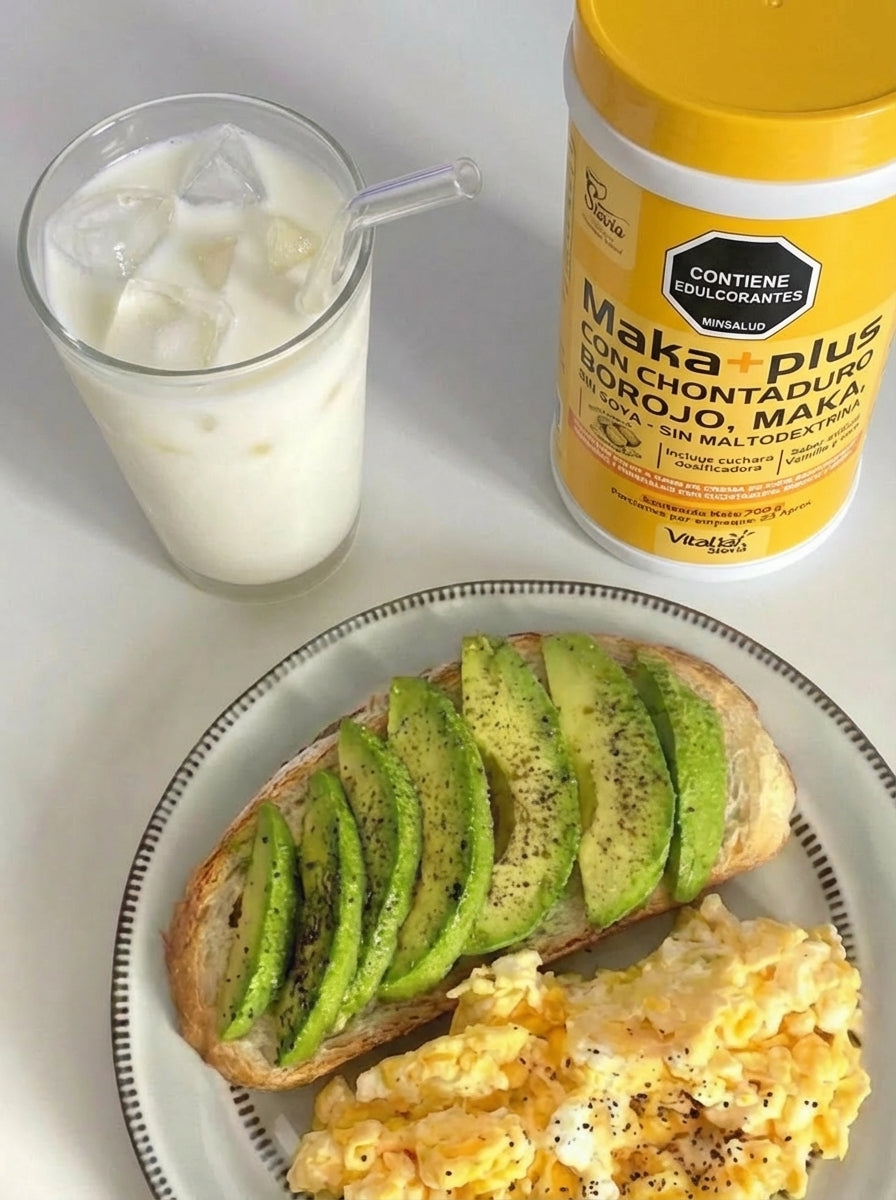 Preparación de Makaplus vitaliah para el  desayuno