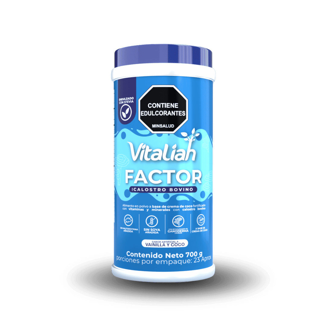 Batido Factor Vitaliah - 700 g - Vitaliah Stevia -Alimentos saludables