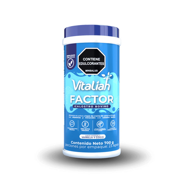 Batido Factor Vitaliah - 700 g - Vitaliah Stevia -Alimentos saludables
