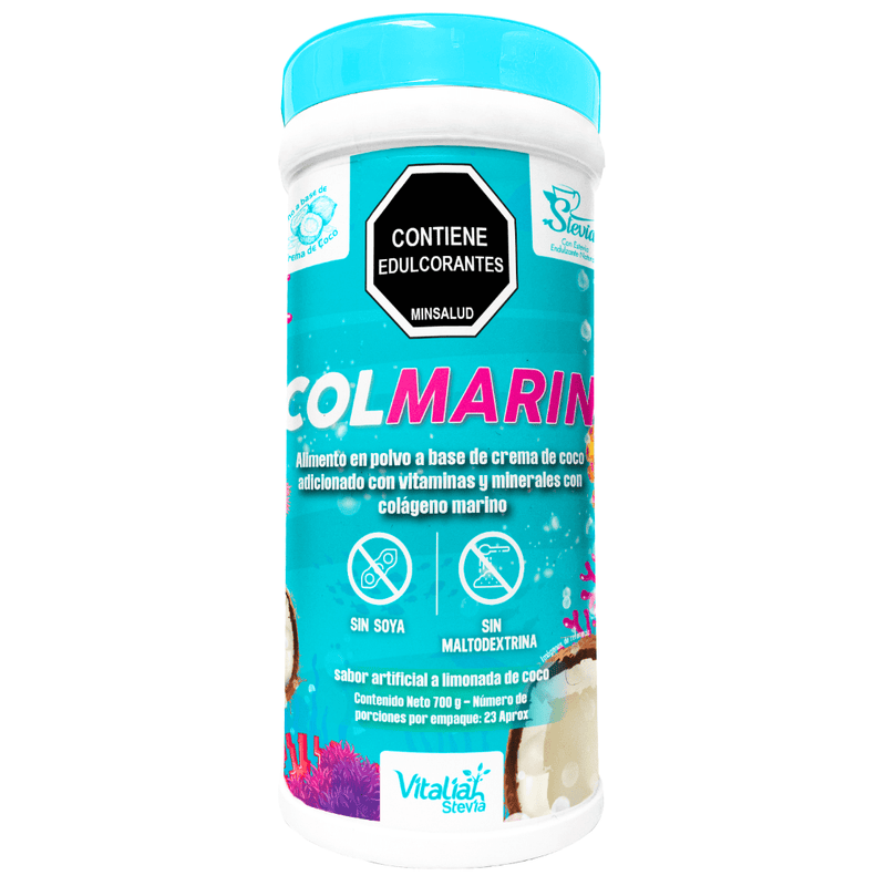 SALUD Y DEPORTES 1 Frasco Batido - Colágeno Hidrolizado-origen Marino-700 g vitaliah colombia