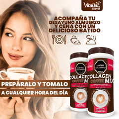 SALUD Y DEPORTES Batido - Coffee + Colágeno Hidrolizado - x700 g vitaliah colombia