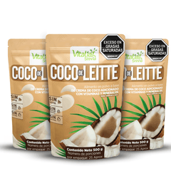 SALUD Y DEPORTES Combo x 3 Batido - Coco de Leitte: Leche de Coco - X500 G vitaliah colombia