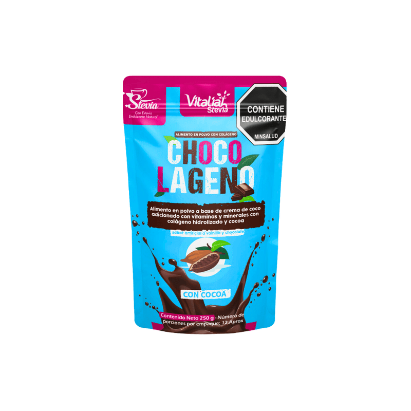 SALUD Y DEPORTES unidad BATIDO - DOYPACK CHOCOLAGENO 250G vitaliah colombia