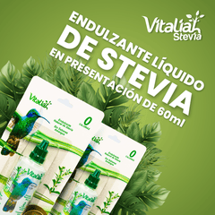 Stevia gotero 60 ml vitaliah colombia
