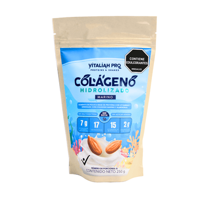 Vitaliah Pro Batido - Colágeno Marino con leche de Almendras 250G vitaliah colombia