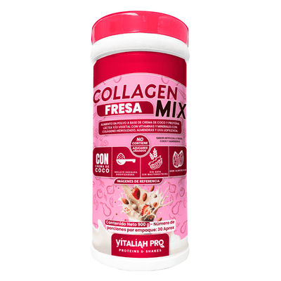 Vitaliah Pro - Colágeno de fresa con leche de Almendras 900 G vitaliah colombia