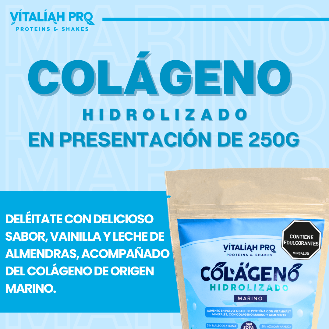 Vitaliah Pro - Colágeno Marino con leche de Almendras 250G vitaliah colombia