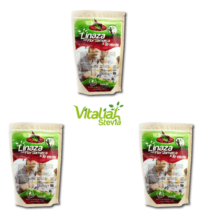 BELLEZA Y CUIDADO PERSONAL Linaza más Flor de Jamaica & Té Verde vitaliah colombia