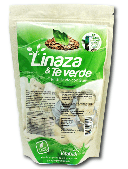 BELLEZA Y CUIDADO PERSONAL Linaza & Té Verde vitaliah colombia