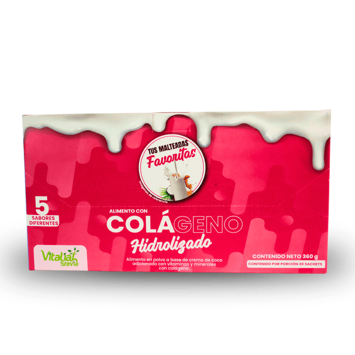 Caja de sachets x 30 colágenos surtidos vitaliah colombia