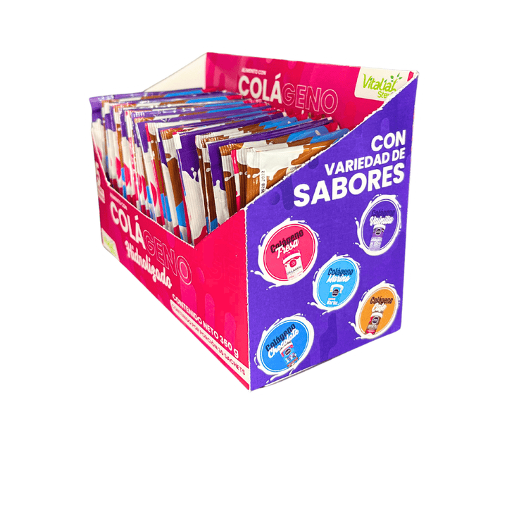 UNIDAD Caja de sachets x 30 colágenos surtidos vitaliah colombia