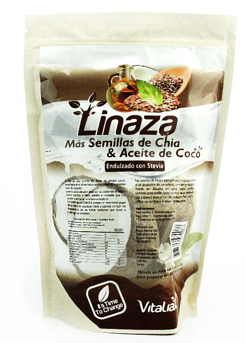SALUD Y DEPORTES Linaza Semillas de Chía & Aceite de Coco vitaliah colombia