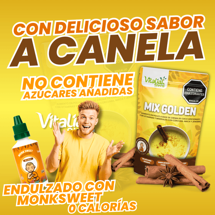 SALUD Y DEPORTES MIX GOLDEN - 250G Logrado X5 BOLSAS 250G vitaliah colombia