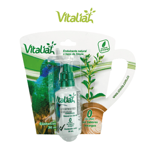 Endulzante natural Stevia Liquida Vitaliah Gotero x 30 ml vitaliah colombia
