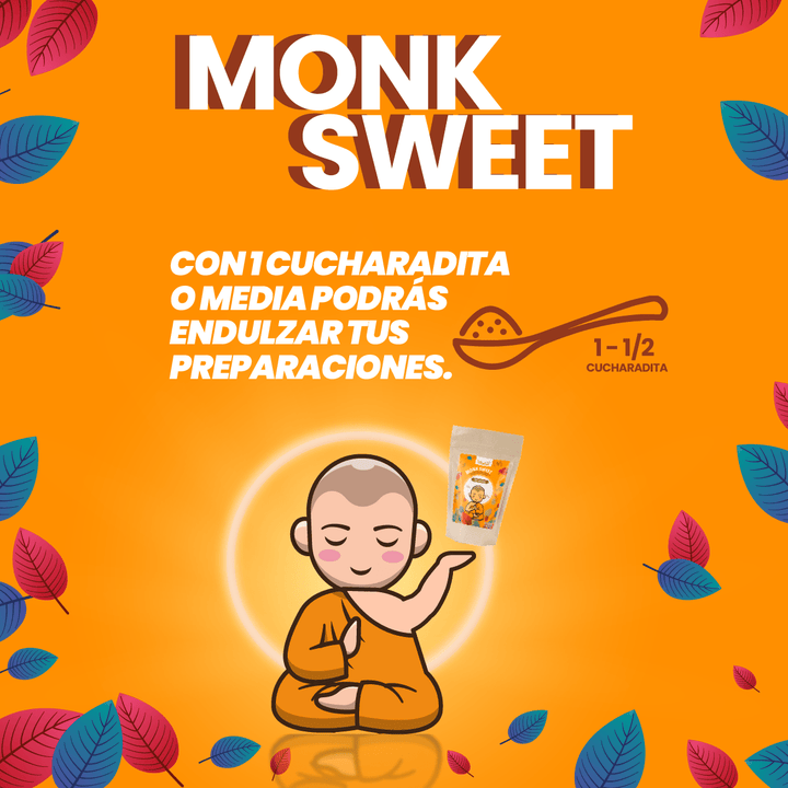 Endulzante natural MONK SWEET-DELICIOSO ENDULZANTE 350 G vitaliah colombia